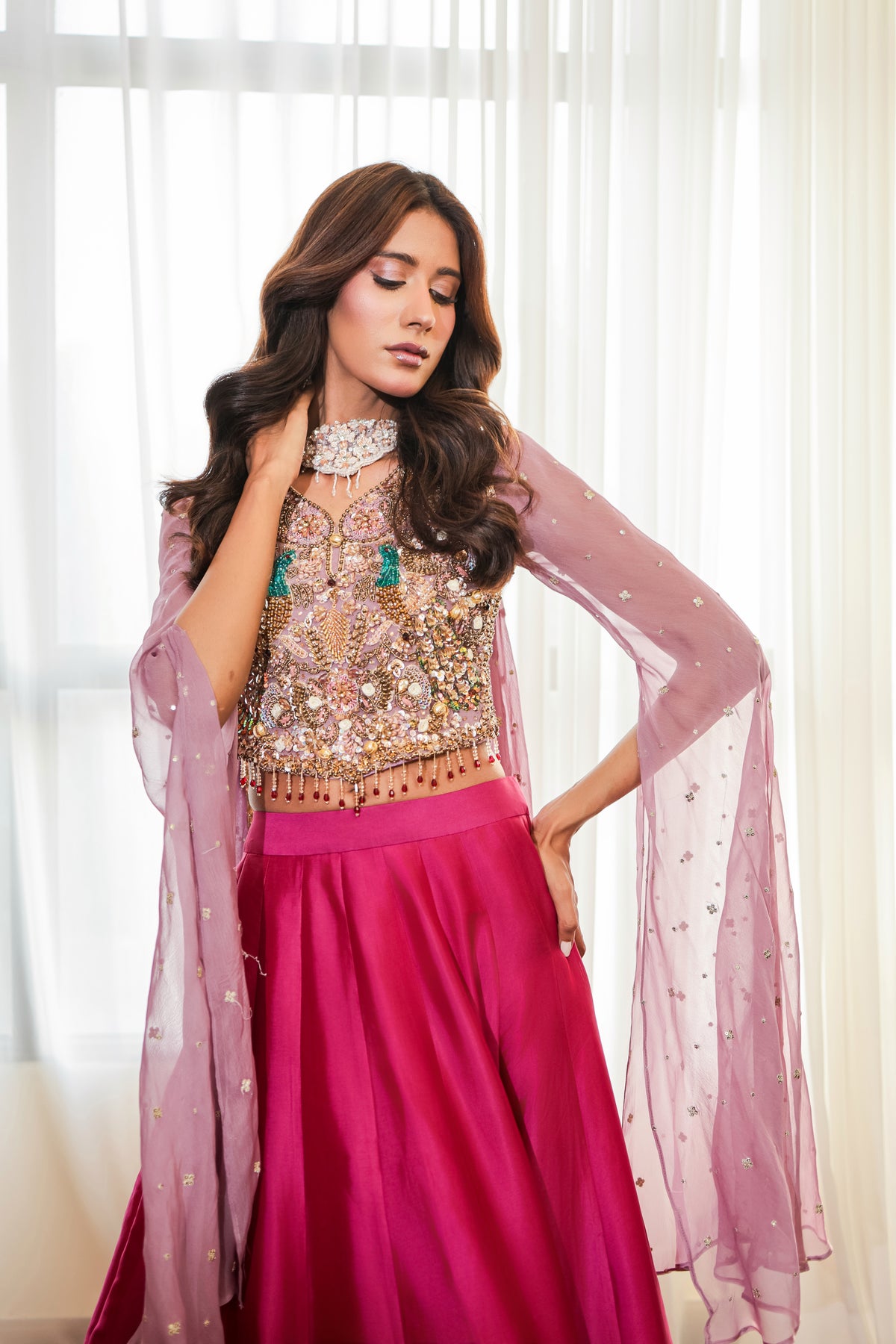 The Elan Lehenga Set