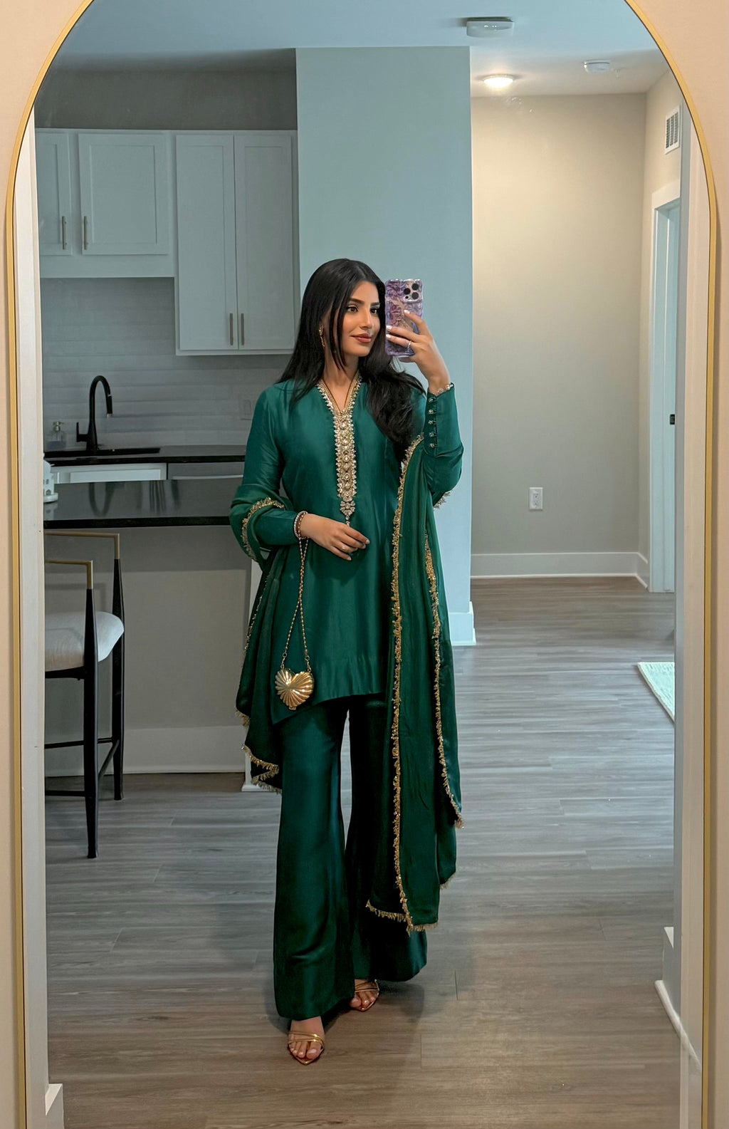 The Elysia Set - Emerald Green