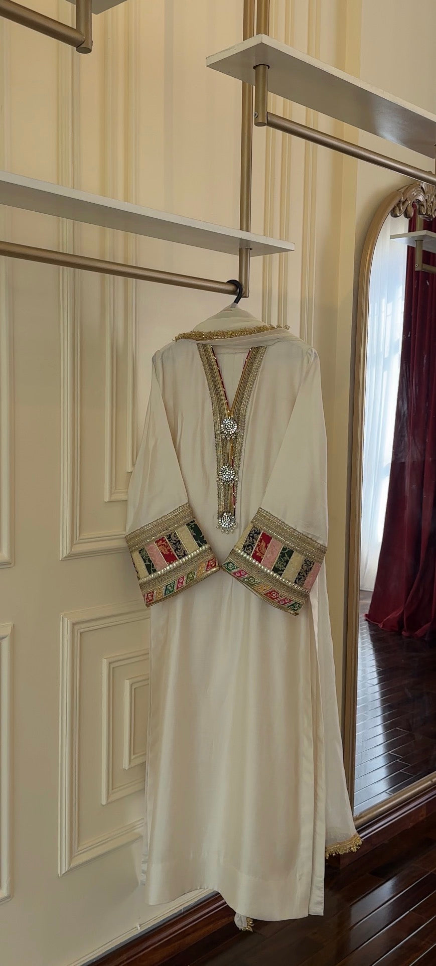 The Noir Kaftan - Ivory