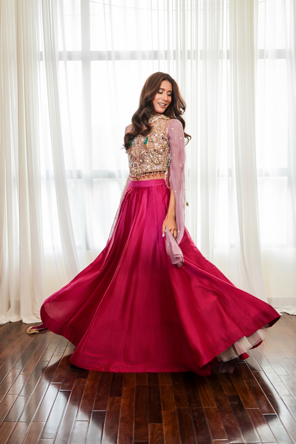 The Elan Lehenga Set