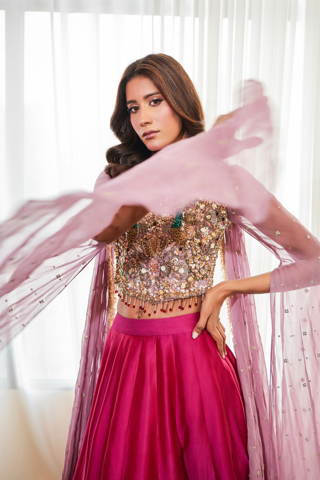 The Elan Lehenga Set
